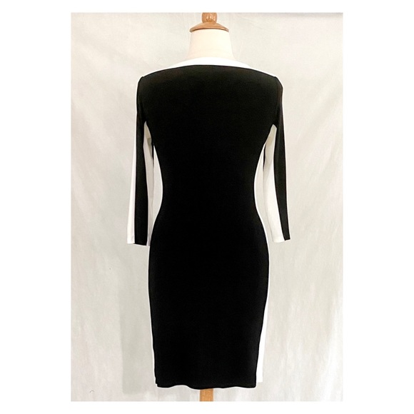 Lauren Ralph Lauren Ruched Color Block Dress - Picture 5 of 10